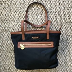 Michael Kors Black Nylon Tote